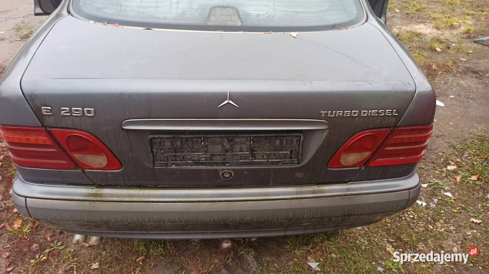 Mercedes E klasa w210 fotele kanapa skóra czarna Pozostałe małopolskie