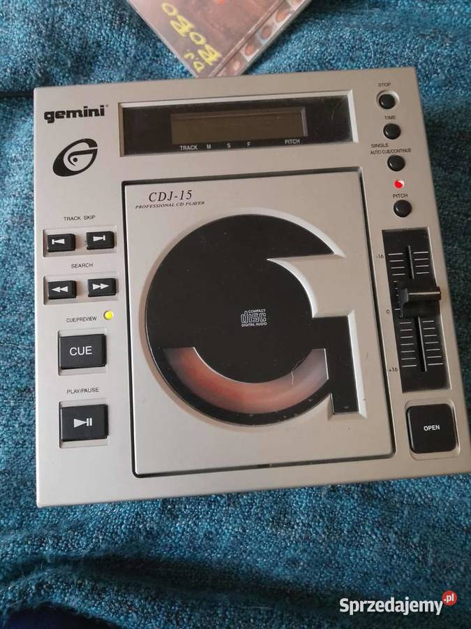 Odtwarzacz Cd DJ Gemini CDJ 15