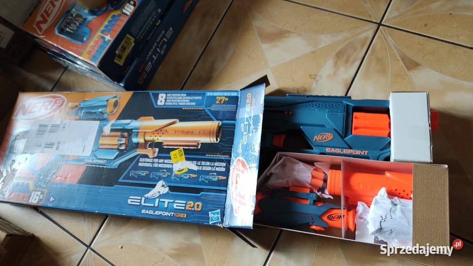 NERF Elite 20 Wyrzutnia Eaglepoint RD8 wielkopolskie