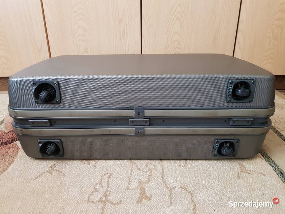 Walizka na kółkach Samsonite duża 80 l szara Warszawa sprzedam