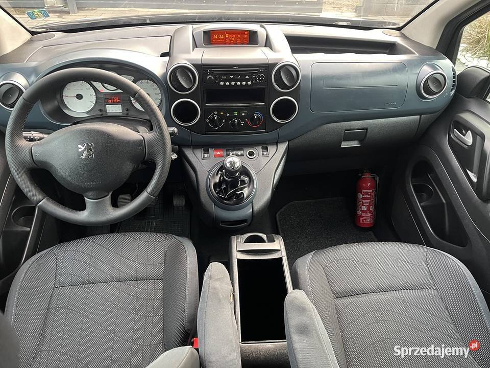 Peugeot Partner 16 HDI Serwis 2008 r 16 HDI 75 nieuszkodzony Peugeot Płock