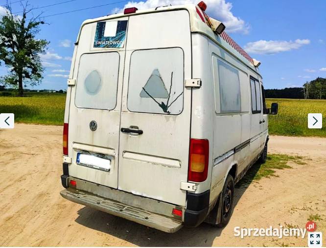 VW LT POLIFT 28 TDI 158 Karetka Pojazd Sanitarny Volkswagen Śrem sprzedam