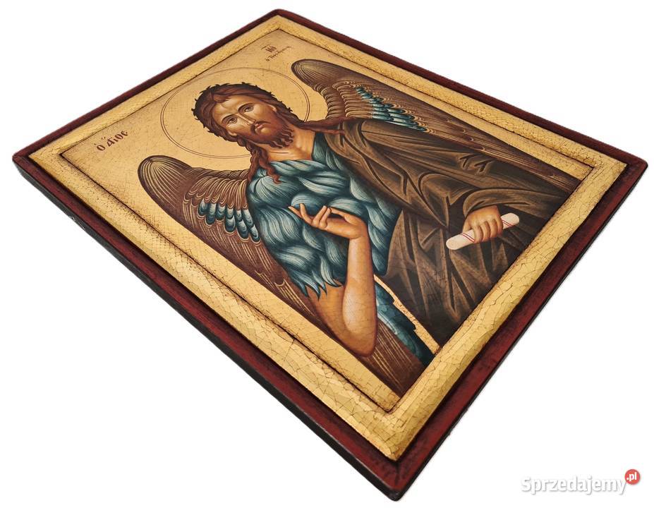 Ikona Święty Jan Chrzciciel Anioł Pustyni 097 mazowieckie Warszawa