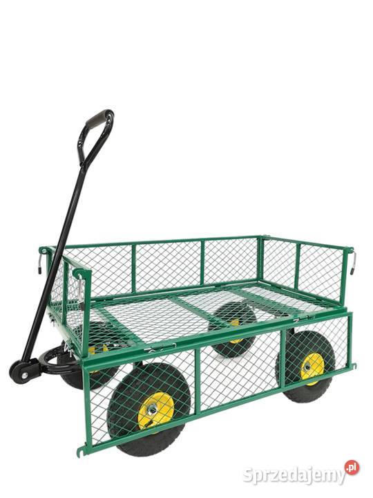 Wózek ogrodowy transportowy przyczepka Otwierane Krzepice