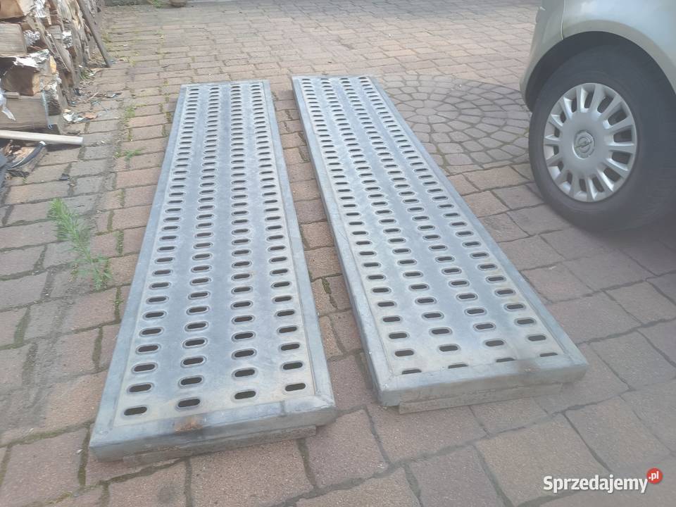 Najazdy trapy wjazdowe do lawety 230 x 50 staowe Częstochowa sprzedam