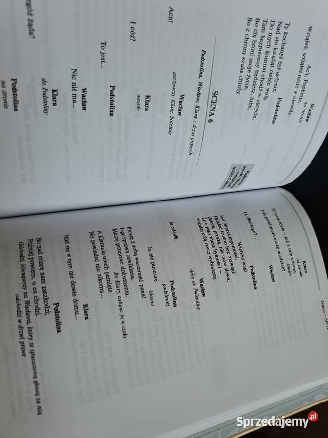 Sprzedam lekturę Zemsta Września