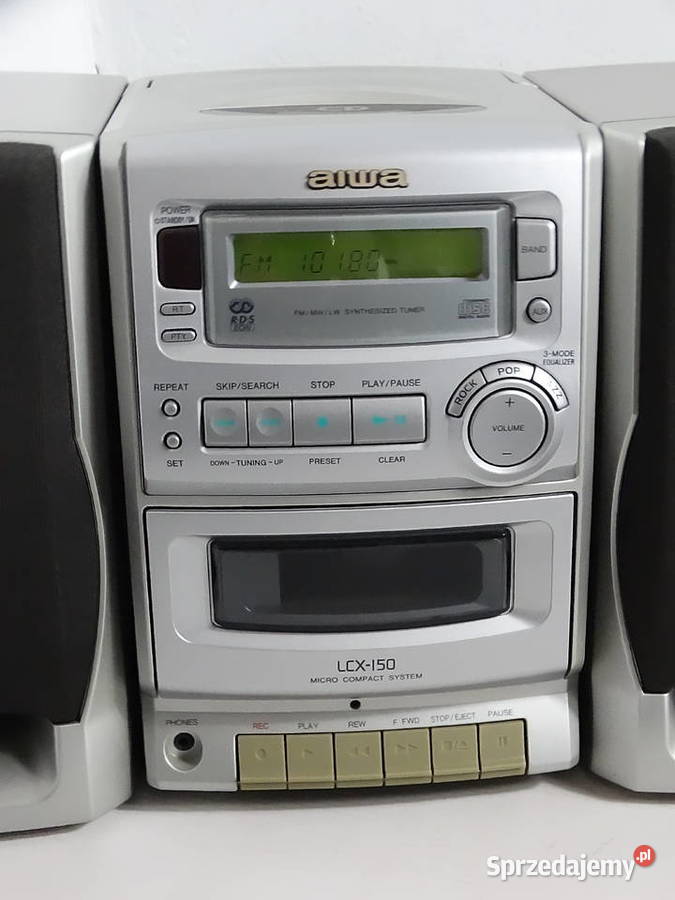 Miniwieża AIWA LCX150 CD Magnetofon Radio RDS lubelskie Biłgoraj sprzedam