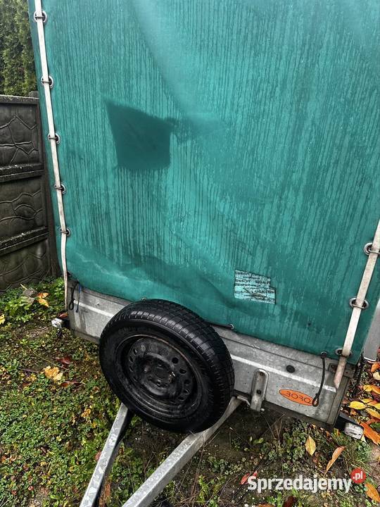 Przyczepa dwuosiowa dmc 700 Jasiona