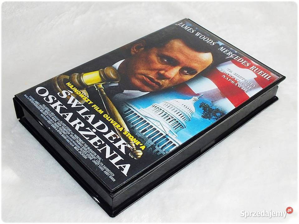 Kaseta VHS Świadek Oskarżenia Film na Video lubuskie