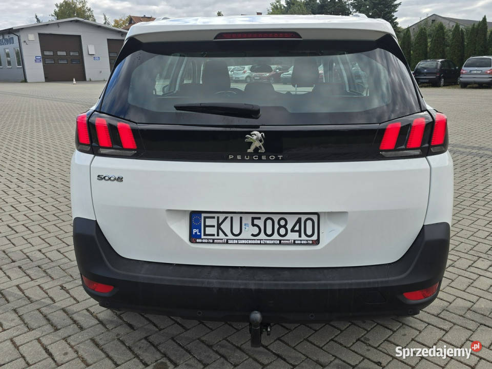 Peugeot 5008 12Turbo benz 7 FoteliKlimatronic 2 światła LED Kutno