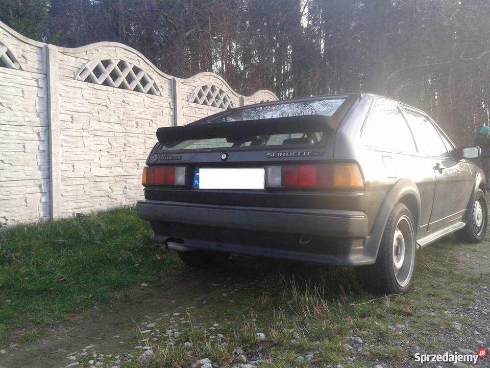 Volkswagen Scirocco MK2 18 Dolorian Rok produkcji 1989 Świdnica