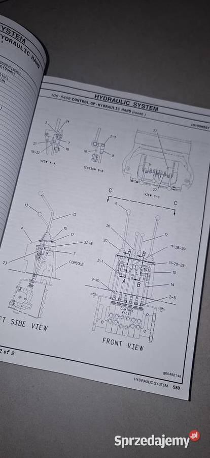 Katalog Części Caterpillar 428C Tom II Piła