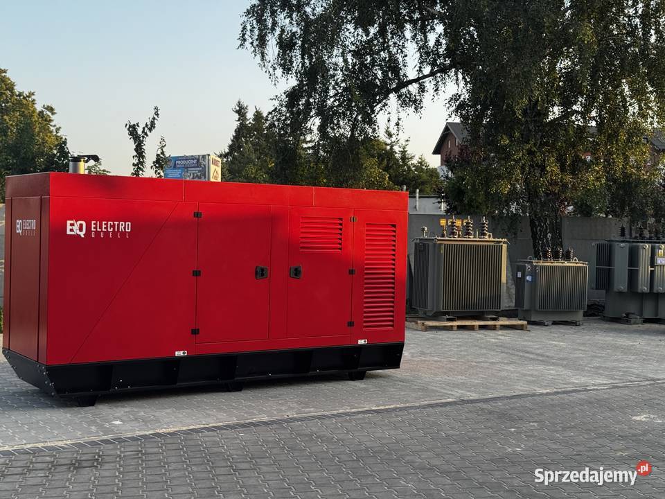 ElectroQuell FPT IVECO 310kVA 248kW Agregat Motoryzacja wielkopolskie Pleszew