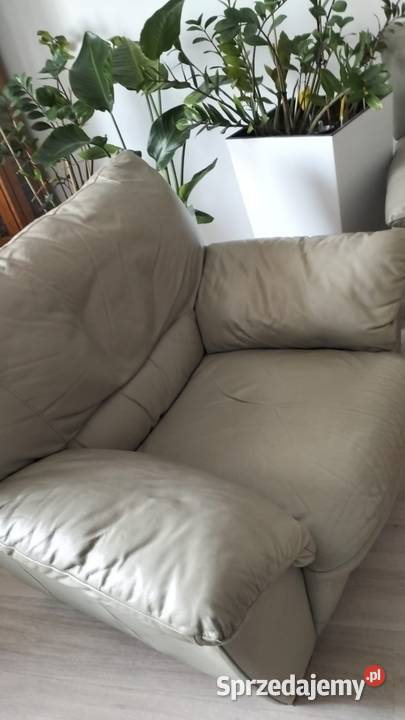 Okazja Zestaw mebli skorzanych Italsofa Łódź