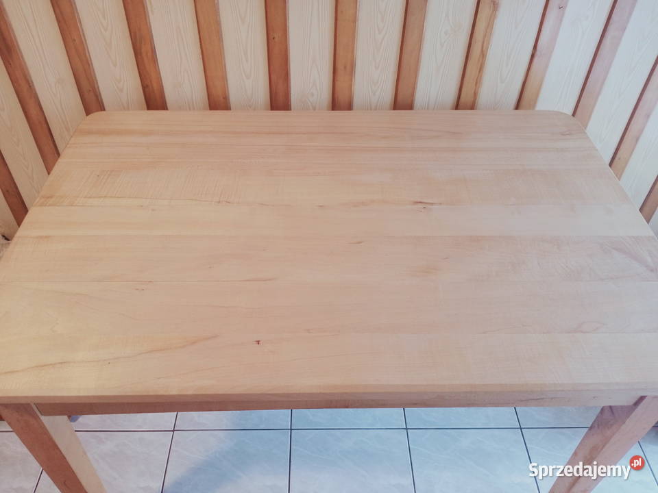 Sprzedam stół bukowy ręcznie robiony 120cm Zamość