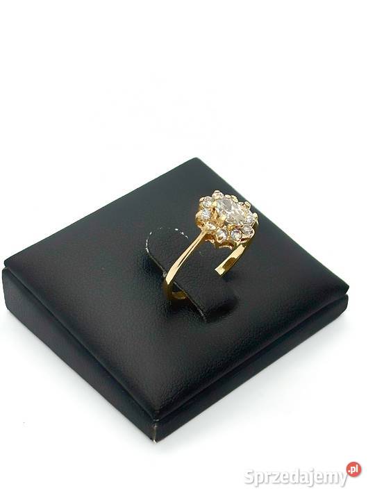 Złoty Pierścionek pr 583 238g Rozmiar 14 złoto Pierścionki Elbląg