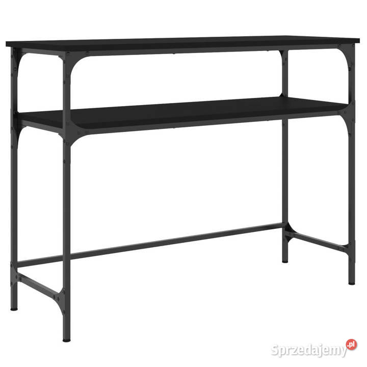 Stolik konsolowy czarny 100x355x75 WM834045 Warszawa