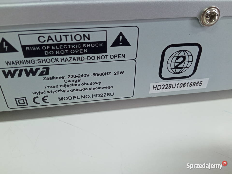 WIWA HD228U bez kabla zasilającego i pilota Poznań