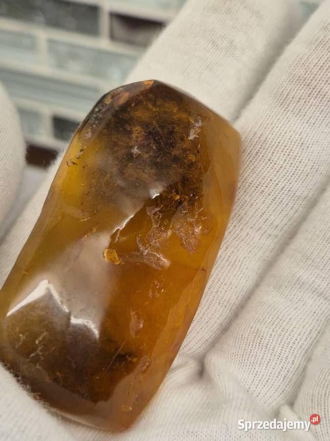 Bursztyn bałtycki naturalny okaz kolekcjonerski śląskie Chorzów