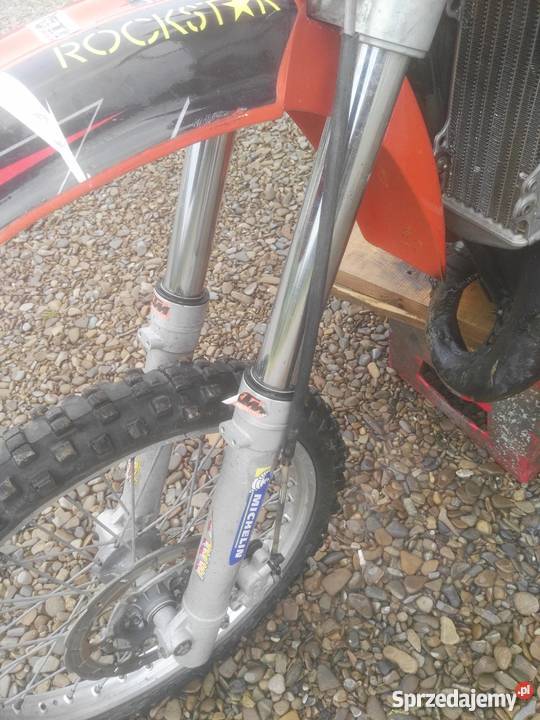 Full cross KTM SX 125 2t łańcuch Brzozów sprzedam