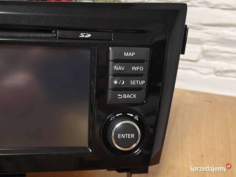 Nissan Qashqai J11 Radio FM Navi Nawigacja mazowieckie Szczaki