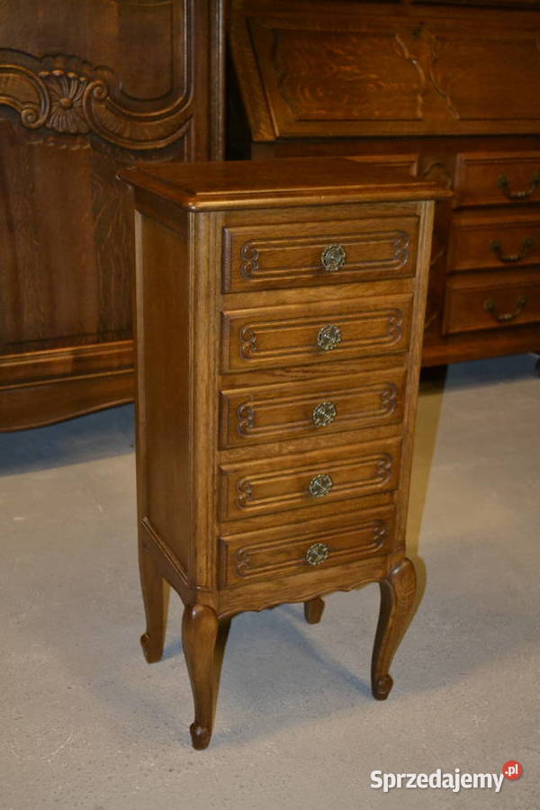 komoda szyfonierka ludwikowska dąb 2 Będzin