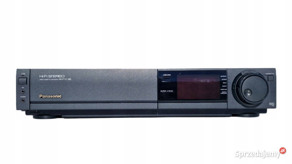 Video magnetowid Panasonic NVF75 NV F 75 VHS Magnetowidy Międzychód sprzedam