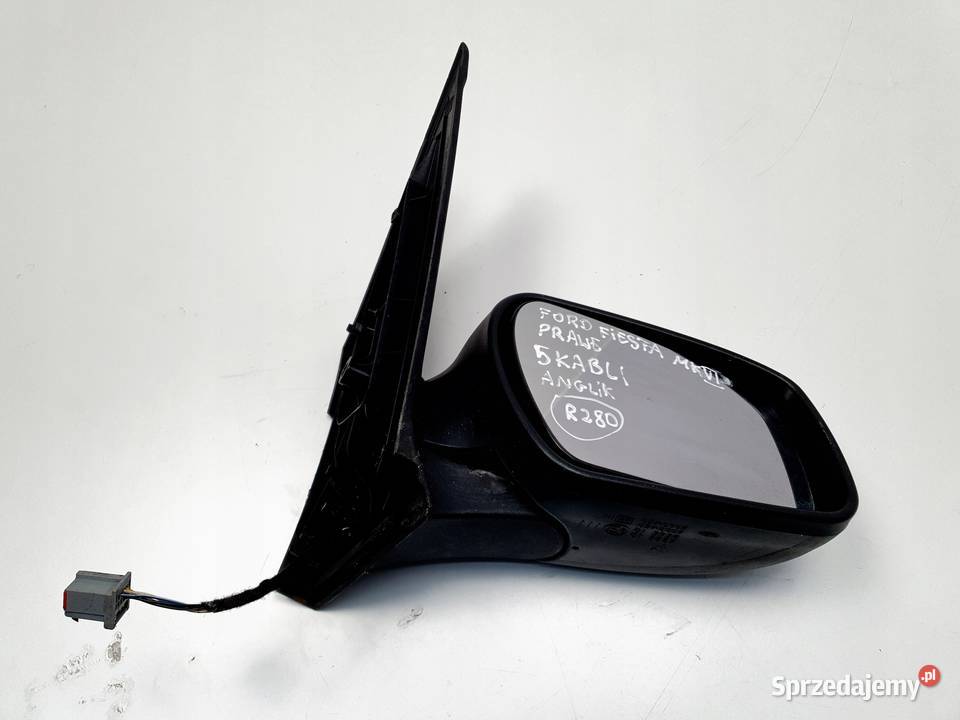 LUSTERKO PRAWE Ford Fiesta Mk5 Mk6 VI lift osobowe Rudka