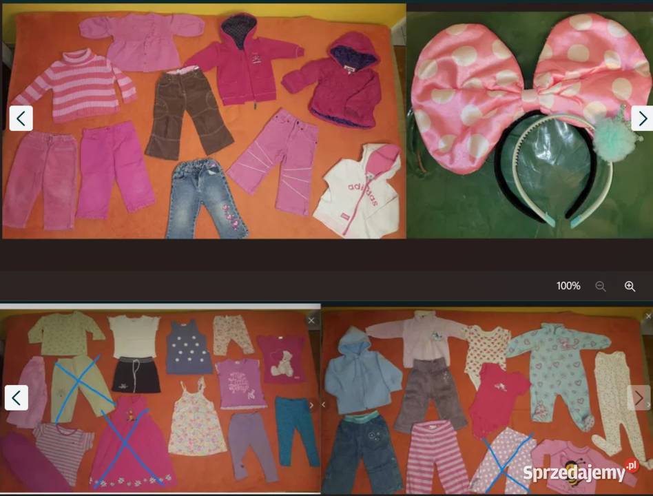 Dziewczynka 8698 Komplety i zestawy sprzedam