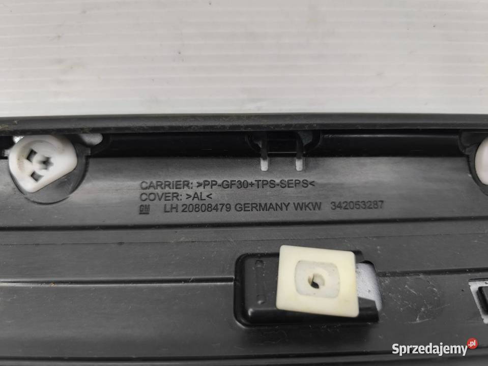 LISTWA SŁUPKA PRZEDNIEGO LEWA 189 OPEL ZAFIRA C osobowe Listwy wielkopolskie