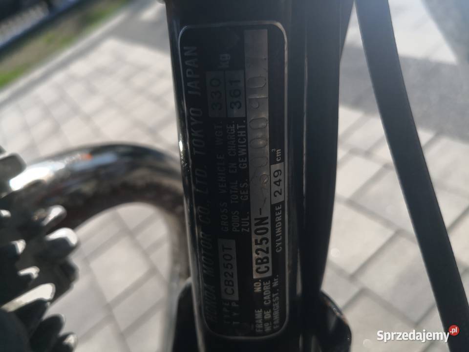 Motocykl Honda CB 250N 1978 r 17000km śląskie Rybnik sprzedam