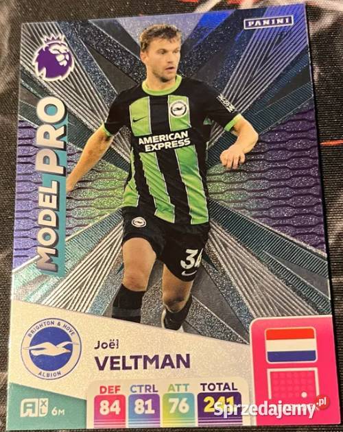 Panini karty piłkarzy Premier League 2025 Kraków