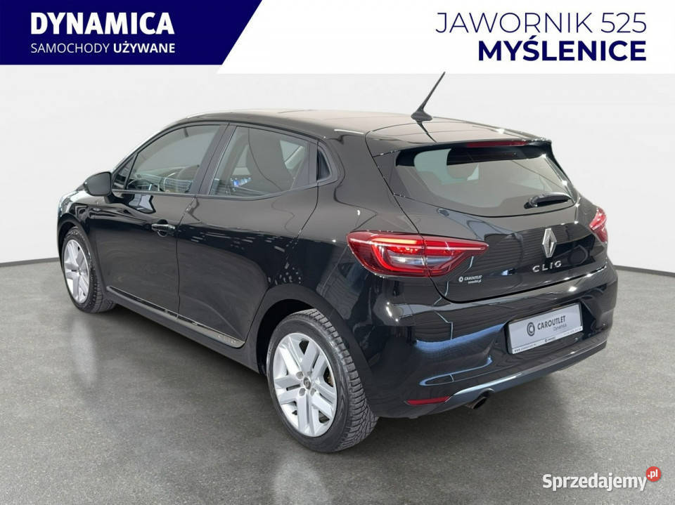 Renault Clio VAT 23 Zen 10TCe LPG 101 M5 2020 r czarny Myślenice sprzedam