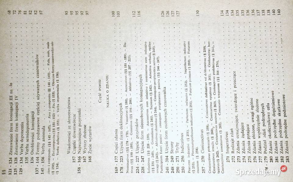 Gramatyka opisowa języka łacińskiego Jan Rok wydania 1978 lubelskie Chełm