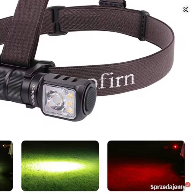 Latarka czołowa Sofirn HS42 2100 lm USBC mocna Łask