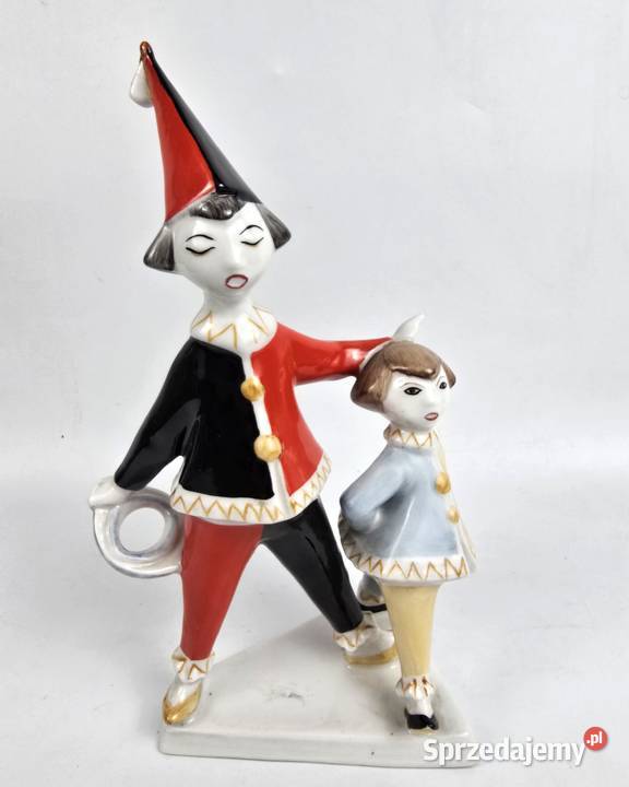 2 Klauny Art Deco Hanzly Jen Hollohaza Węgry mazowieckie Pomiechówek