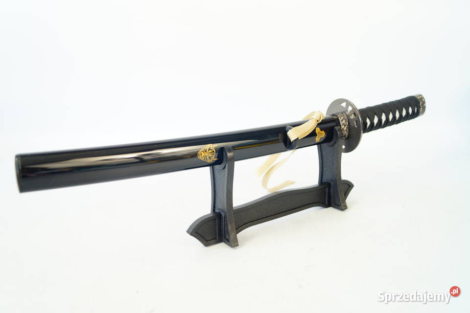 Mini katana japońska rekwizyt dekoracja na wielkopolskie Gizałki