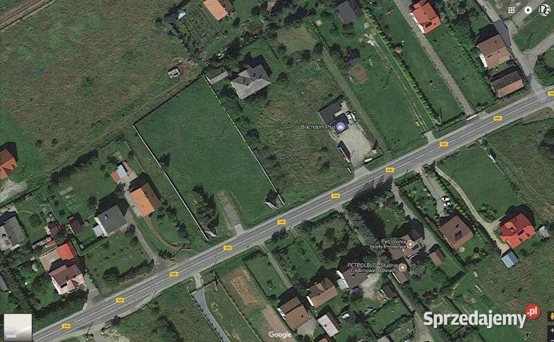 Działka komercyjna budowlana drodze wojewodzkiej Sucha Beskidzka