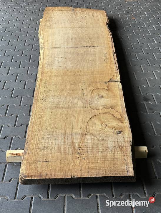 Deska dębowa Slab dębowy na blat 3100x750 mm 1 Łabuńki Pierwsze sprzedam