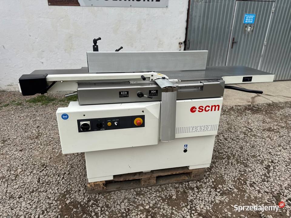 Strugarka Wyrówniarko grubościówka SCM FS 520 Kalwaria Zebrzydowska