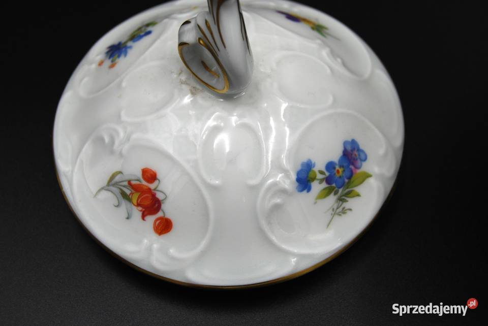 Porcelanowa waza z pokrywką Poznań