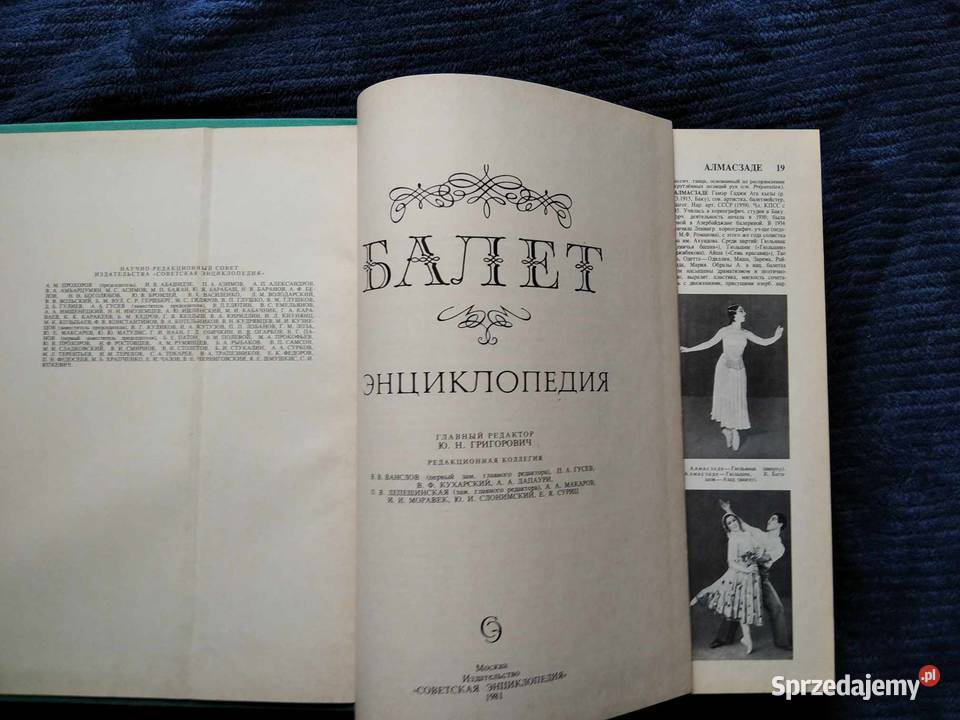 Encyklopedia światowego baletu Balet Książki naukowe i popularnonaukowe pomorskie
