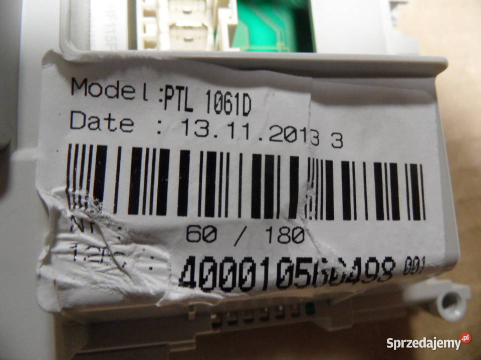 programator pralki polar PTL1061D