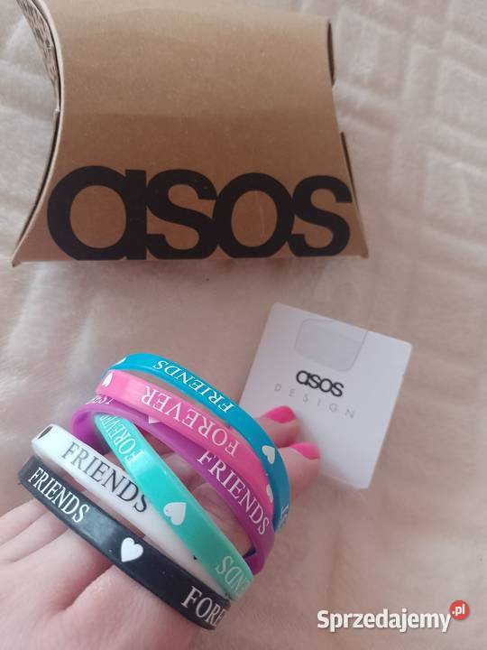 ASOS Zestaw wiekokolowych bransoletek