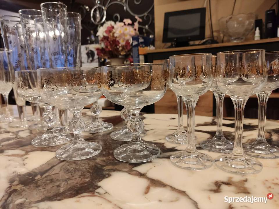 lampki kieliszki szkło krystał Gorzów Wielkopolski