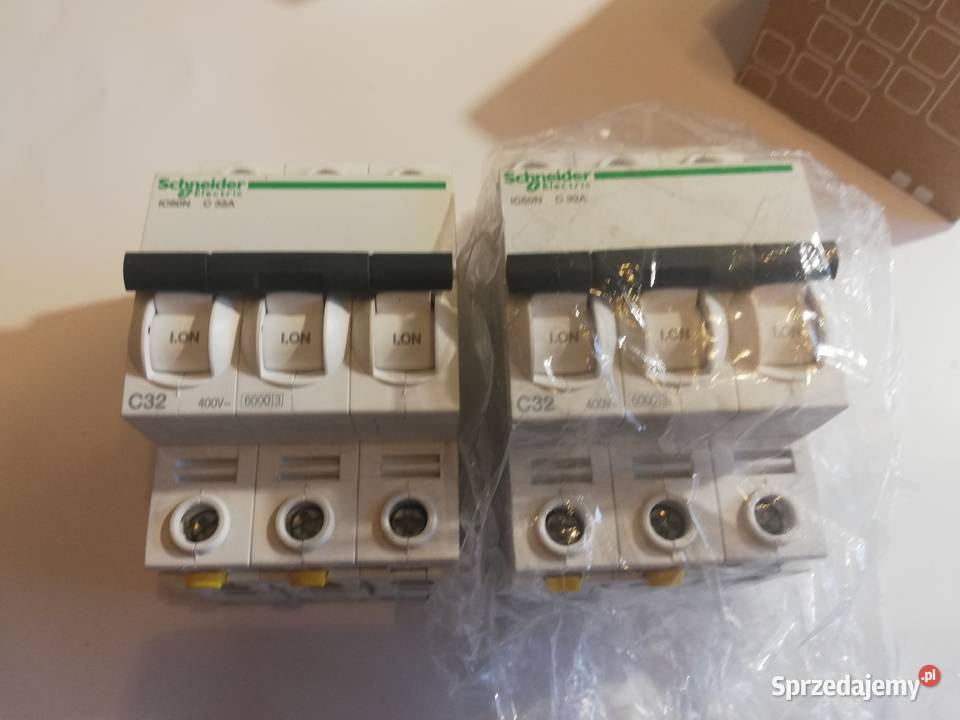 Wyłącznik nadprądowy iC60N C 32A Schneider Dąbrowa Górnicza