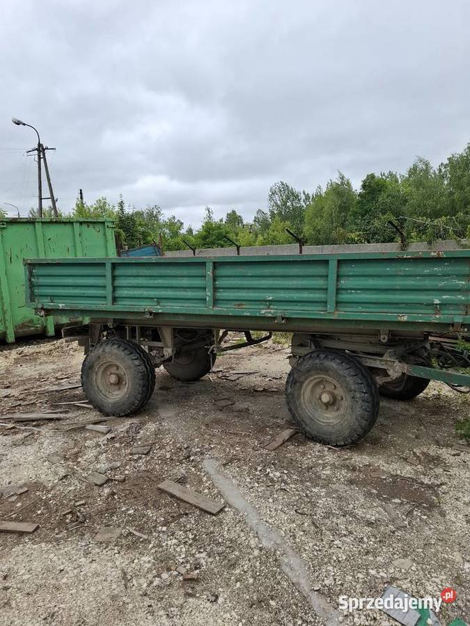 Przyczepa PRONAR wywrotka kopaczka sadzarka nieuszkodzony
