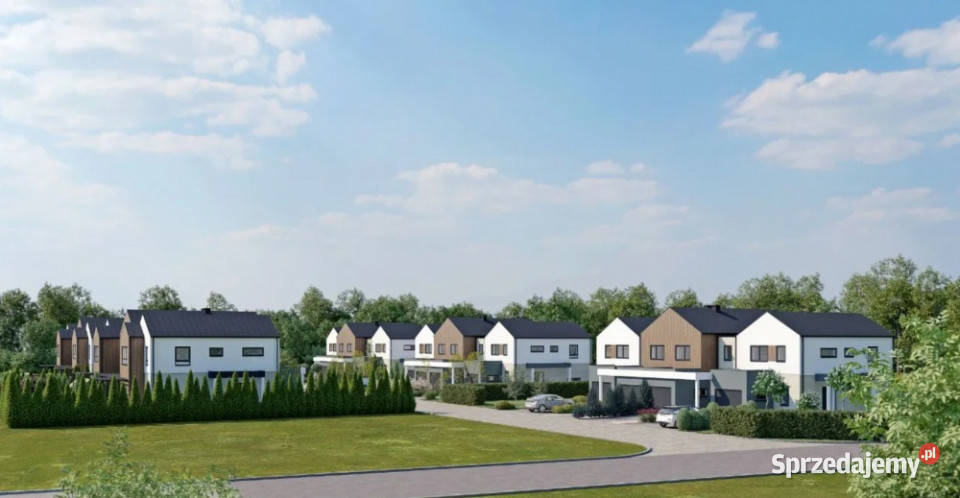 Osiedle GreenNest 4 pokojowy Dom Garaż 136 m2 184m2 Sprzedaż Nowe Gniewniewice