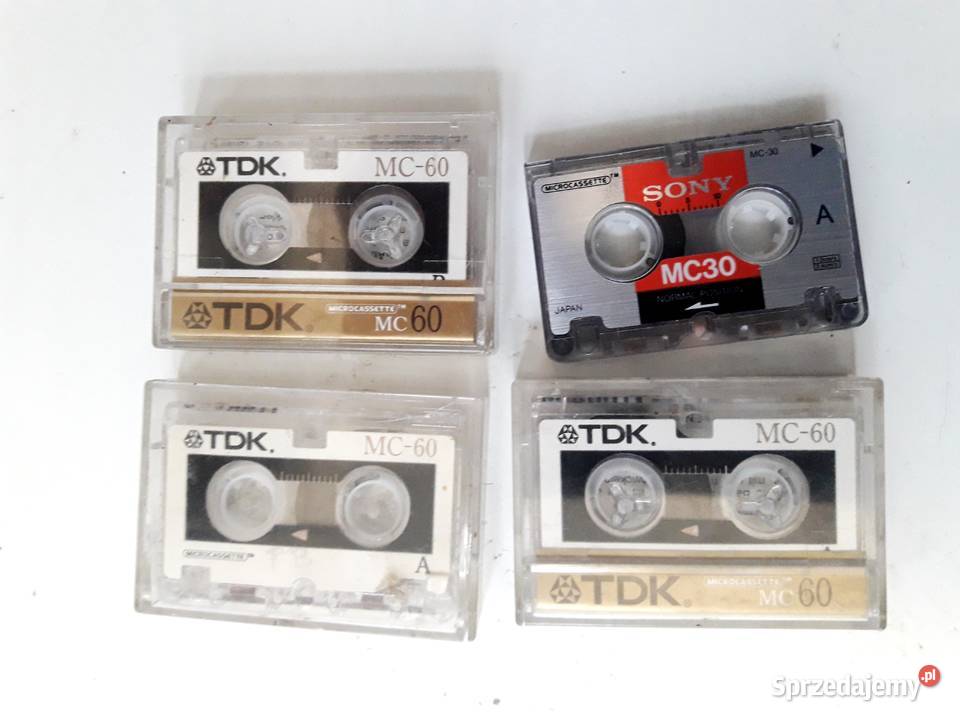 Sony M627V Microcassette corder dyktafon plus 4 Katowice sprzedam