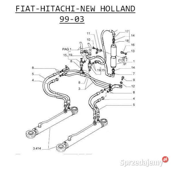 HOLLAND LW 190 FIAT HITACHI W 190 W 190b Kielce sprzedam